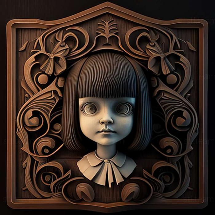 3D model Fran Bow game (STL)